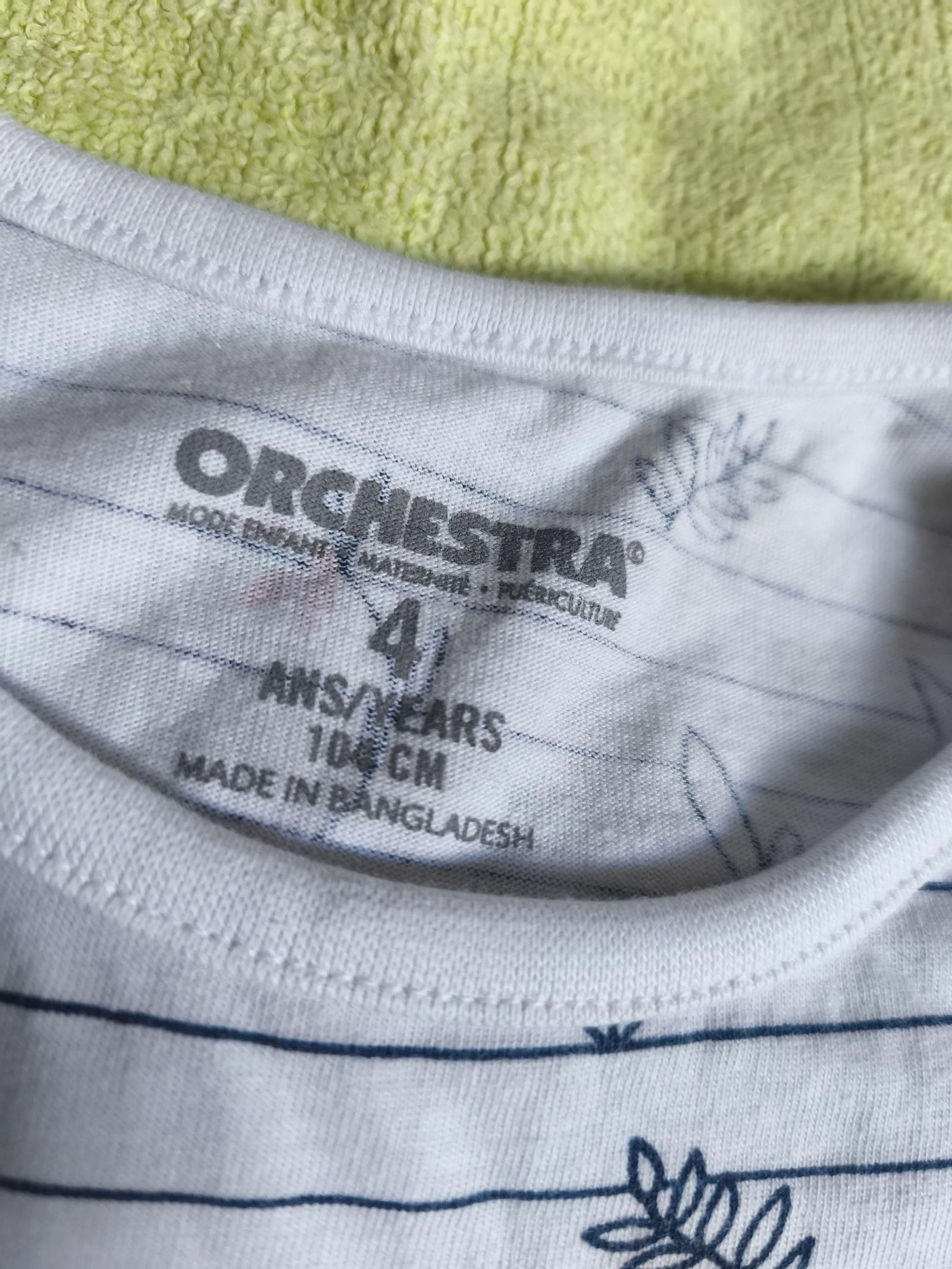 Lote de camisetas de manga corta para niña (4 años) – photo 7